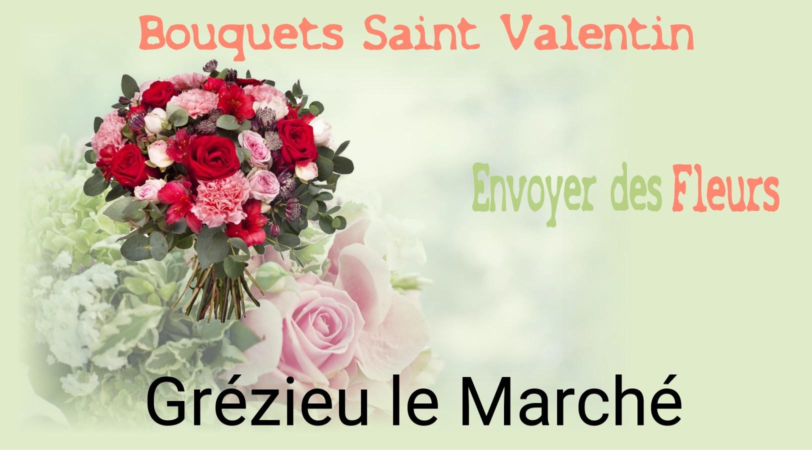 Roses de Saint-Valentin livrées à Grézieu-le-Marché